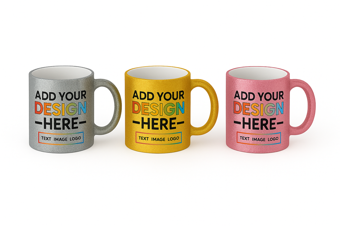 Glitter Mugs