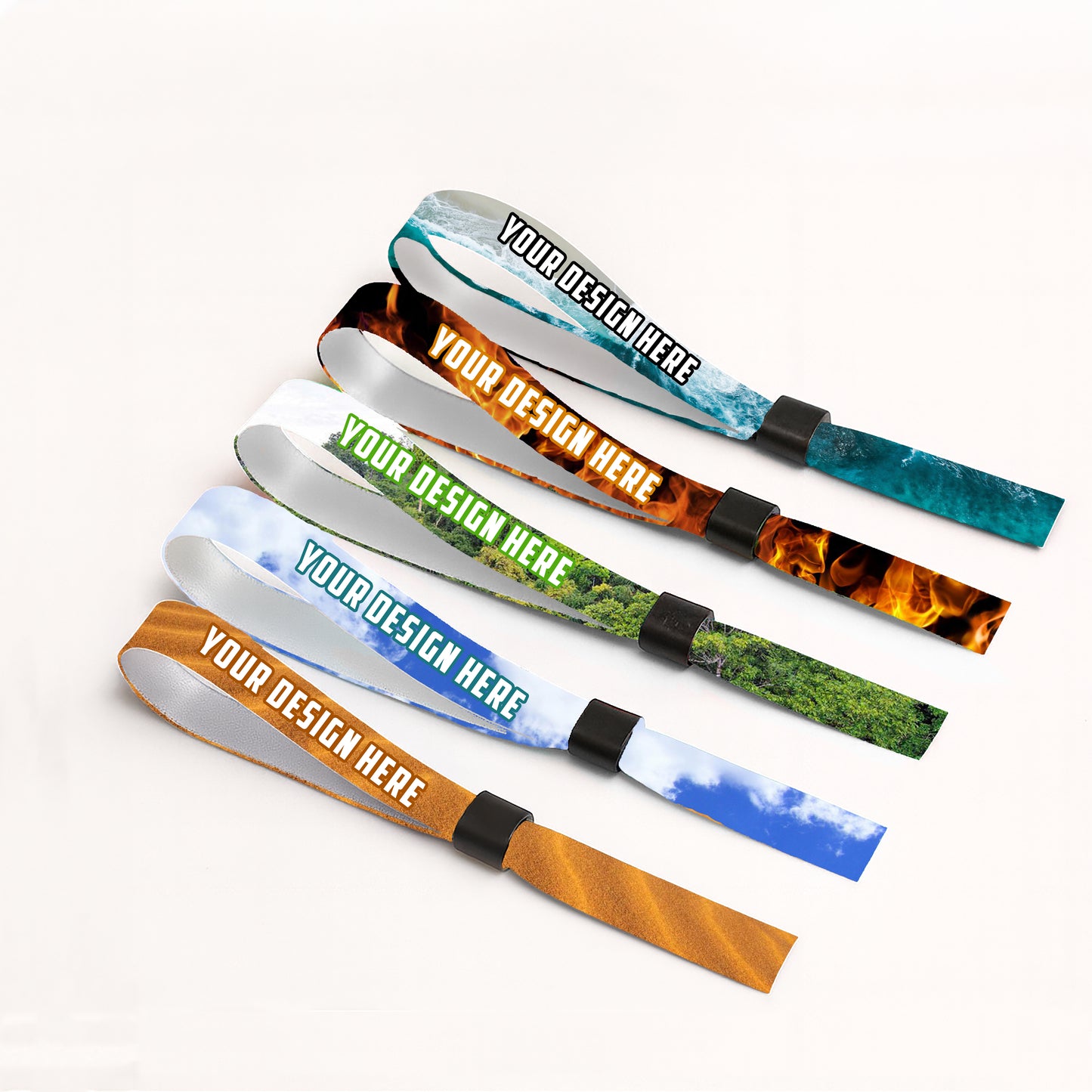 Satin Cloth Wristbands