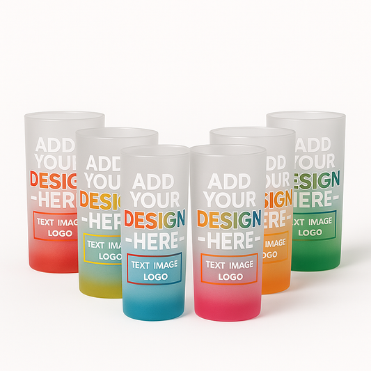 Frosted Color Shot Glasses