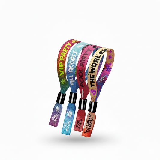 Polyester Satin Wristbands