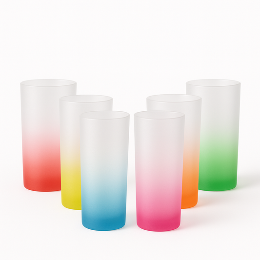 Frosted Color Shot Glasses