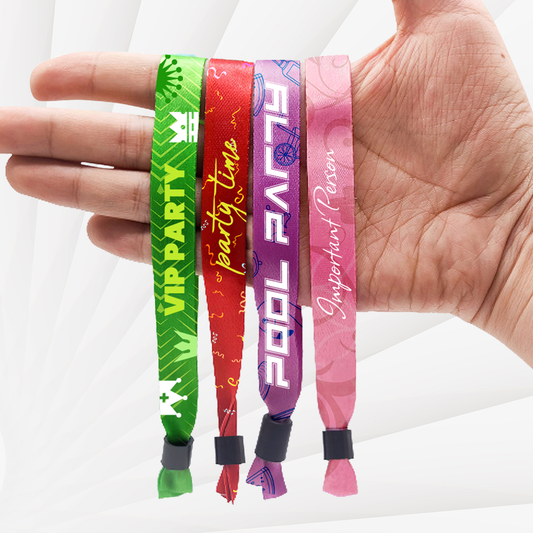 Polyester Satin Wristbands